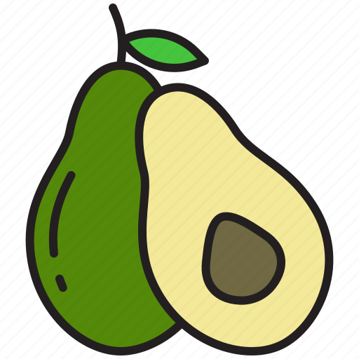 Avocado, 1 icon - Download on Iconfinder on Iconfinder