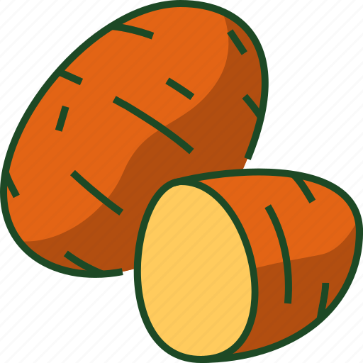 Potato, food, vegetable, healthy, organic, sweet, fruit icon - Download on Iconfinder