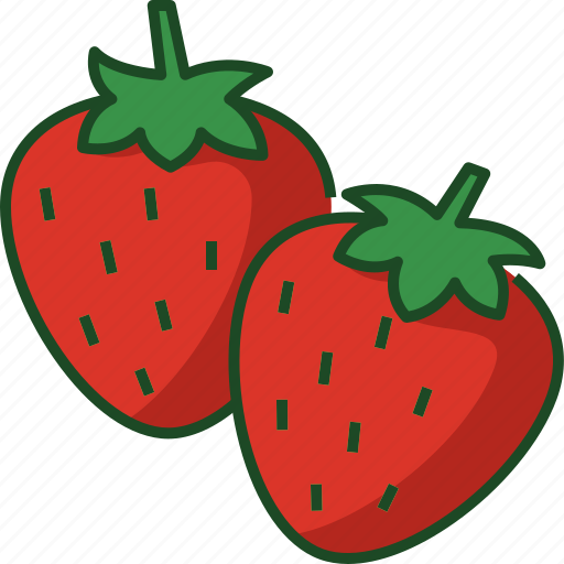 Strawberry, food, fruit, healthy, sweet, dessert, organic icon - Download on Iconfinder