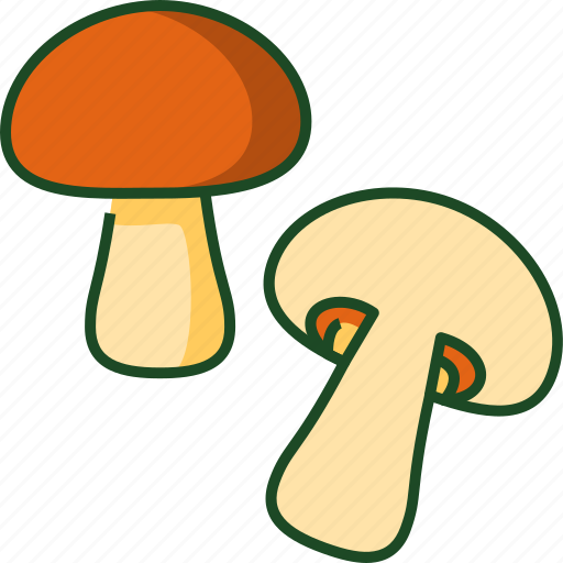Mushroom, food, vegetable, healthy, nature, organic, fungi icon - Download on Iconfinder