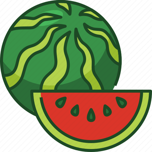 Watermelon, fruit, food, healthy, summer, sweet, fresh icon - Download on Iconfinder