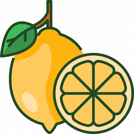 Lemon, fruit, food, healthy, orange, drink, sour icon - Download on Iconfinder