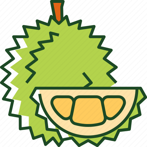 Durian, fruit, healthy, food, plant, organic, delicious icon - Download on Iconfinder
