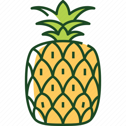 Pineapple, fruit, healthy, food, fresh, organic, tasty icon - Download on Iconfinder