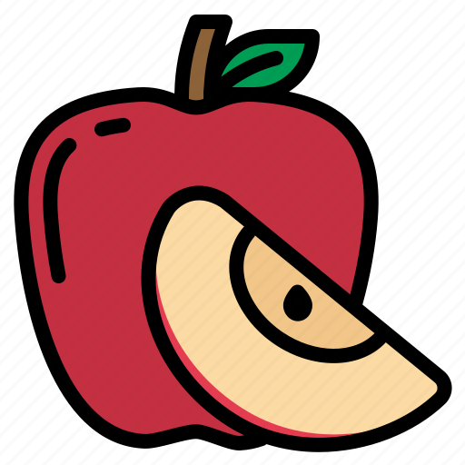 Apple, fruit, food, healthy, organic icon - Download on Iconfinder
