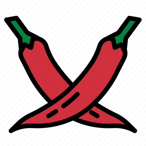 Chili, spicy, organic, pepper, hot icon - Download on Iconfinder