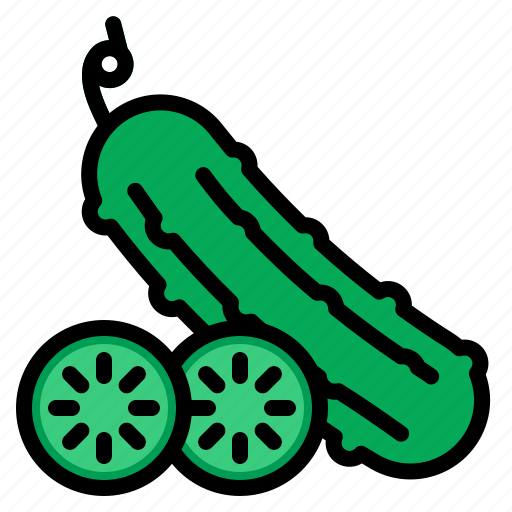 Cucumber, food, vegetable, healthy, organic icon - Download on Iconfinder