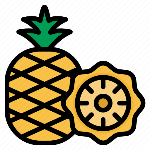 Pineapple, fruit, food, organic, healthy icon - Download on Iconfinder