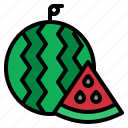 watermelon, fruit, organic, summer, food