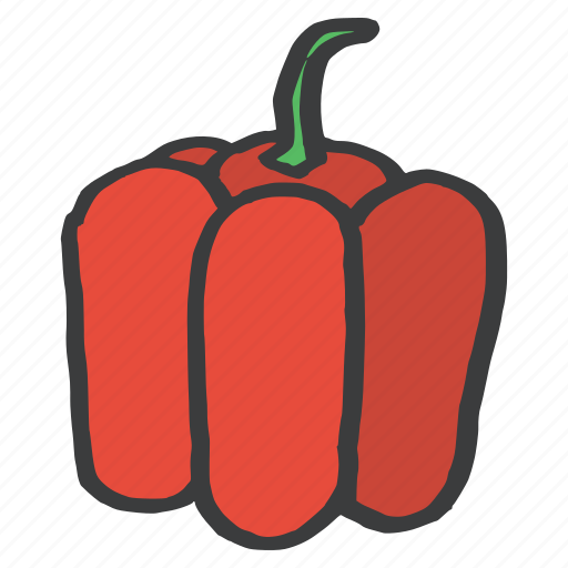 Bell, food, fresh, fruit, healthy, pepper, vegetable icon - Download on Iconfinder