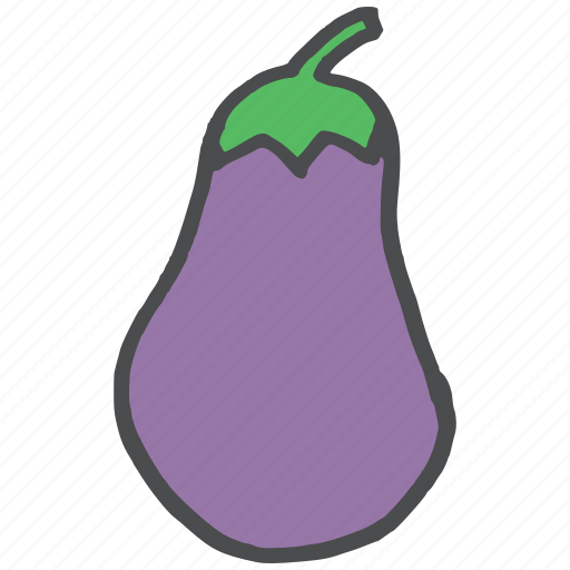 Eggplant, food, fresh, groceries, healthy, vegetable, brinjal icon - Download on Iconfinder