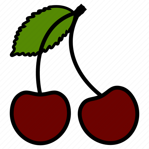 Fruits, cherry, diet, fruit, healthy food, vegetarian, sweet icon - Download on Iconfinder