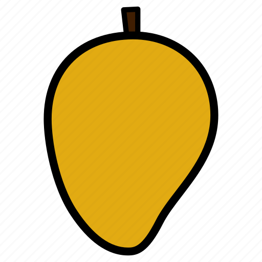 Diet, food, fruit, healthy, healthy food, mango, vegetarian icon - Download on Iconfinder