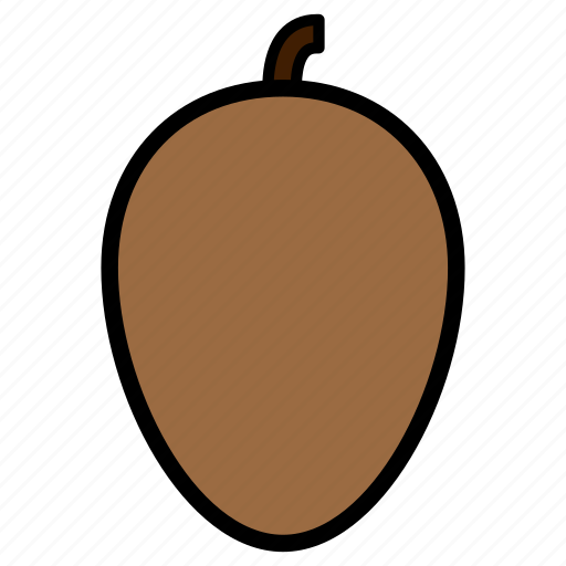 Diet, fruit, healthy, healthy food, sapodilla, vegetarian, sweet icon - Download on Iconfinder