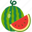 fruits, tropical, water melon, nature 