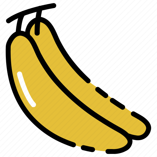 Banana, fruit, vegetable, vitamin icon - Download on Iconfinder