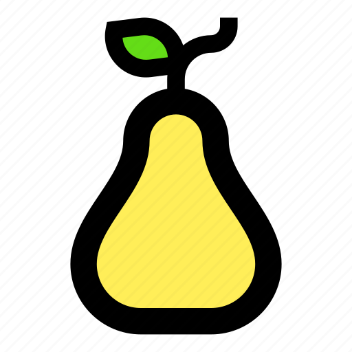 Delicious, food, fruit, fruits, ingredient, pear, sweet icon - Download on Iconfinder