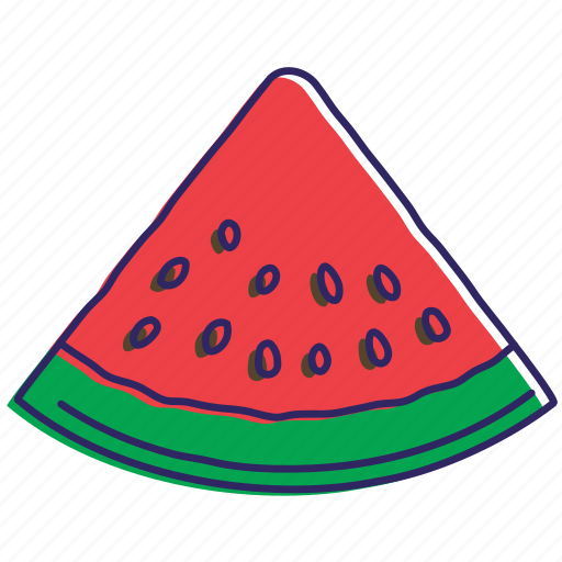 Cold watermelon, fresh, fresh fruit, fruit, fruits, healthy food, watermelon icon - Download on Iconfinder