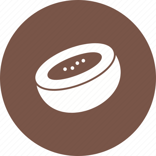 Coconut, food, fresh, fruit, healthy, tropical, white icon - Download on Iconfinder