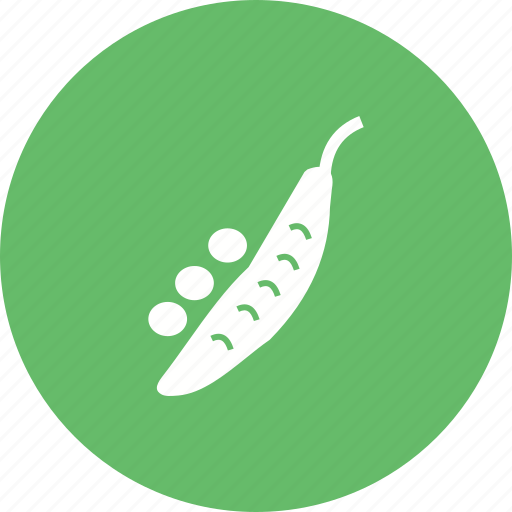 Food, fresh, green, healthy, natural, peas, pod icon - Download on Iconfinder