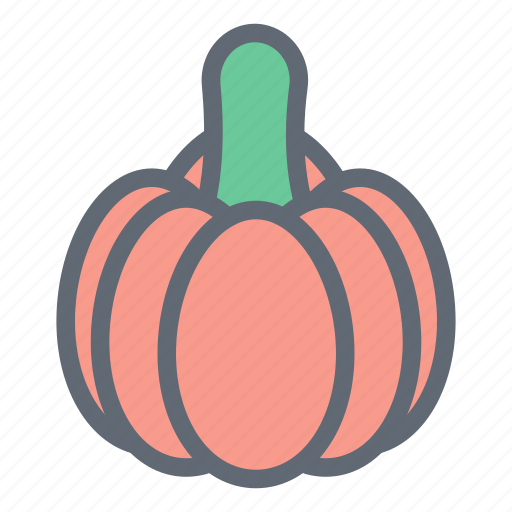Pumpkin, autumn, orange, halloween icon - Download on Iconfinder
