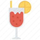 drink, glass, juice, lemon, wine 