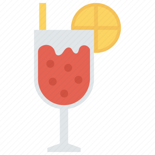 Drink, glass, juice, lemon, wine icon - Download on Iconfinder