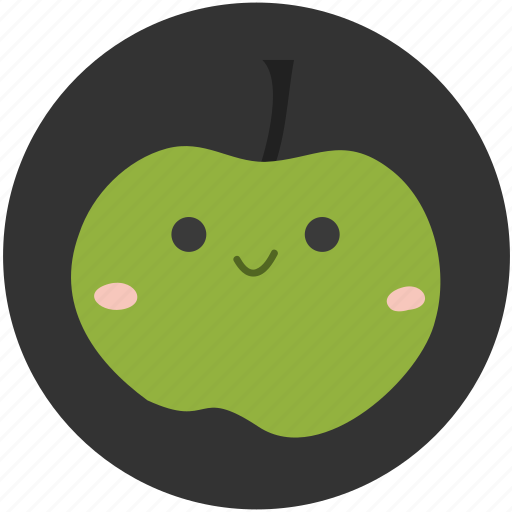 Apple, food, fruit, green, green apple, ingredient, sour icon - Download on Iconfinder