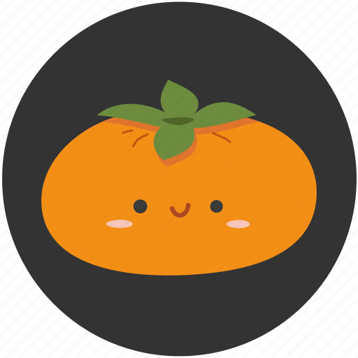 Fruit, kaki, persimmon, plub, plum, sweet, tropical fruit icon - Download on Iconfinder