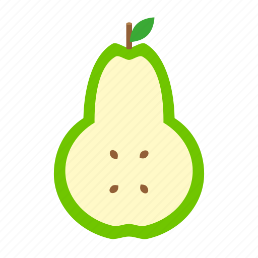 Food, fruit, leaf, nature, pear, kitchen, cooking icon - Download on Iconfinder