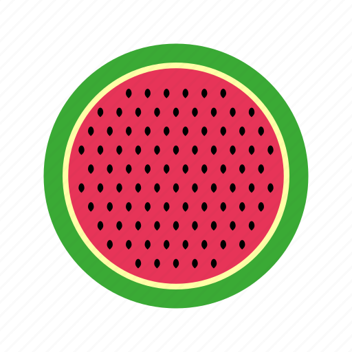 Food, fruit, melon, nature, pit, slice, water icon - Download on Iconfinder