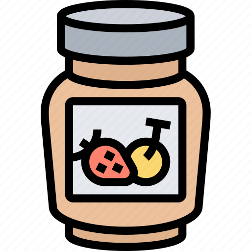 Jam, berries, marmalade, homemade, sweet icon - Download on Iconfinder