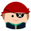 char, eyepatch, male, man, pirate, professional 