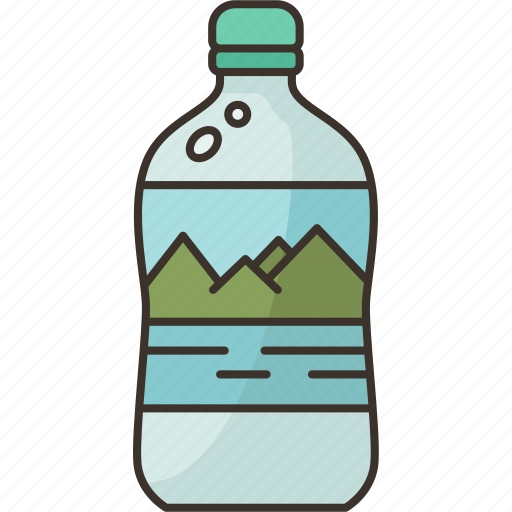 Water, spring, drink, bottle, natural icon - Download on Iconfinder