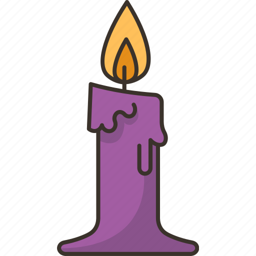 Candle, light, mourning, spiritual, memorial icon - Download on Iconfinder