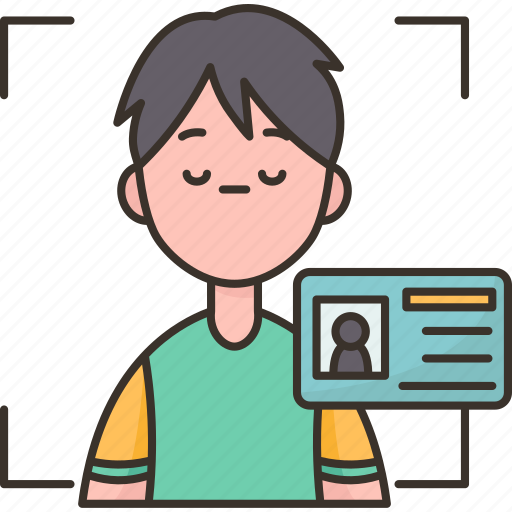 Identified, person, identity, recognition, profile icon - Download on Iconfinder