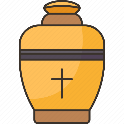 Urn, ash, death, funeral, mourning icon - Download on Iconfinder