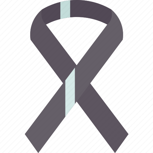 Ribbon, mourning, memorial, rest, peace icon - Download on Iconfinder