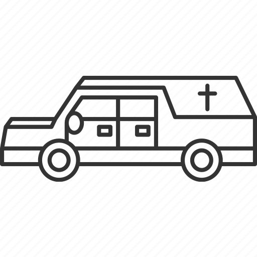 Hearse, car, funeral, vehicle, service icon - Download on Iconfinder