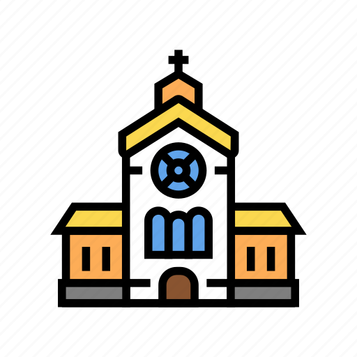 Building, burial, church, grave, priest, service icon - Download on Iconfinder