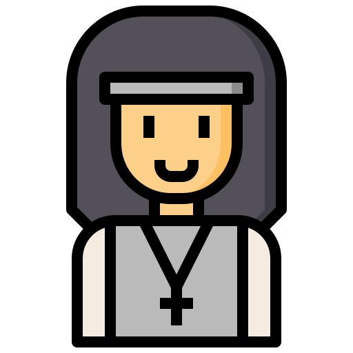 Catholic, christian, cultures, nun, occupation, profession, religious icon - Free download