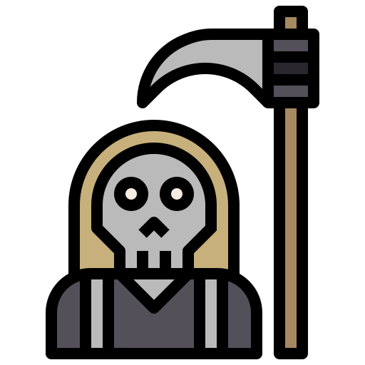 Cultures, death, reaper, scary, scythe, spooky, terror icon - Free download