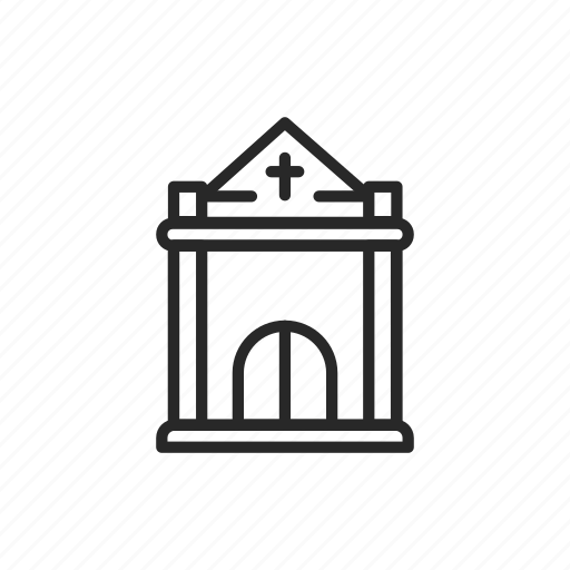 Crypt, funeral, service, death, arcitecture icon - Download on Iconfinder
