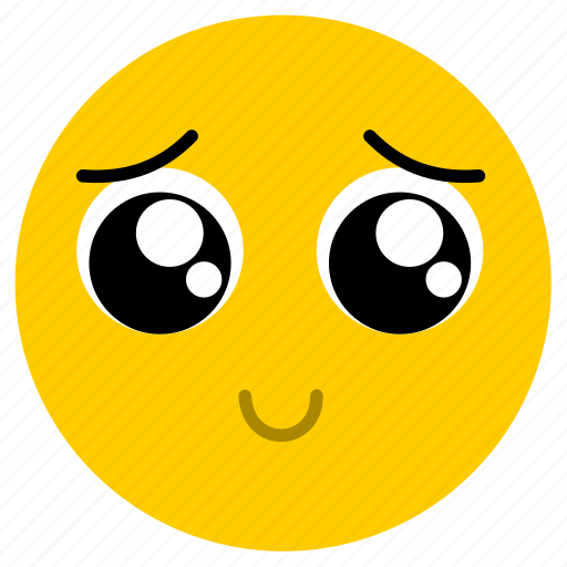 Happy, big, eyes, emoji, moved, smile, excited icon - Download on Iconfinder