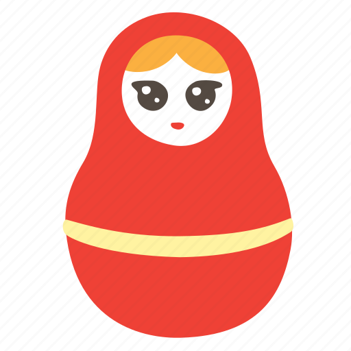 Doll, matreshka, russia icon - Download on Iconfinder