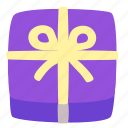 gift, present, box