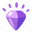 amethyst, diamond, jewel 