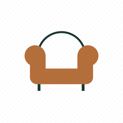 Sofa, seat, chair, furniture, interior, armchair icon - Download on Iconfinder