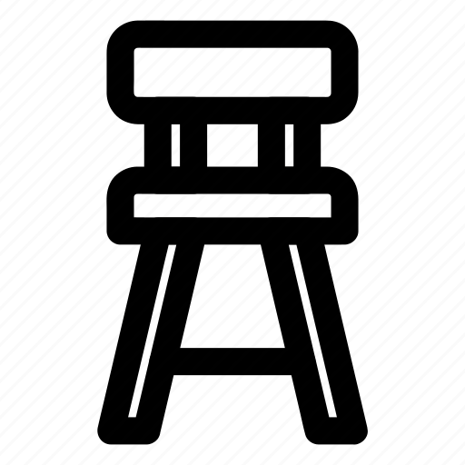 Bar, chair, furniture, interior, stool icon - Download on Iconfinder