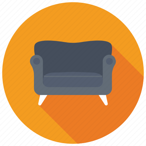 Couch, furniture, settee, single seat sofa, sofa icon - Download on Iconfinder